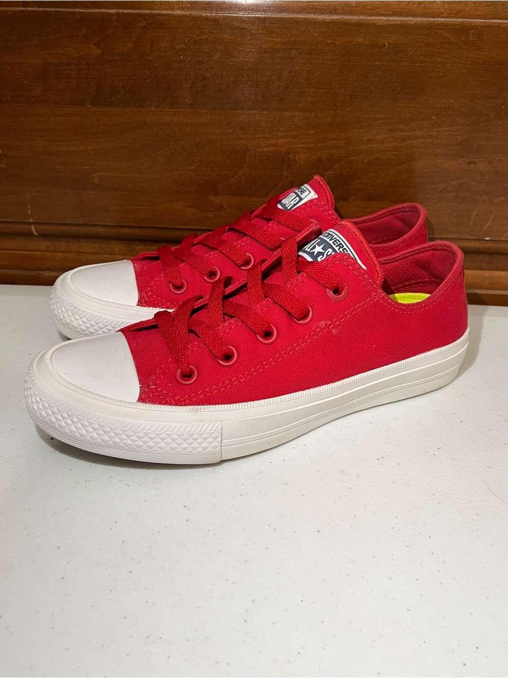 Converse Chuck Taylor II OX Salsa Red/White